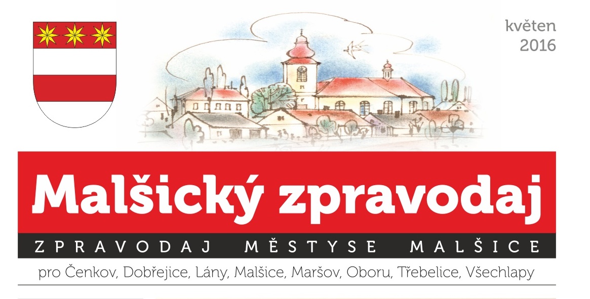 Nadpis - malšický zpravodaj