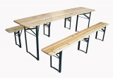 Fofto Sedací soupravy - dřevěné lavičky a stůl
